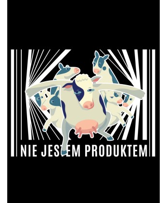 Koszulka unisex NIE JESTEM PRODUKTEM