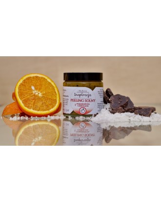 PEELING SOLNY POMARAŃCZA I CZEKOLADA / 2w1