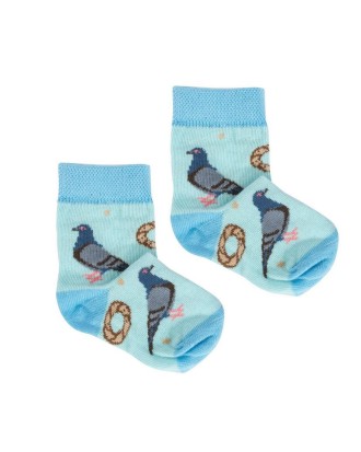 Skarpetki dziecięce gołąb