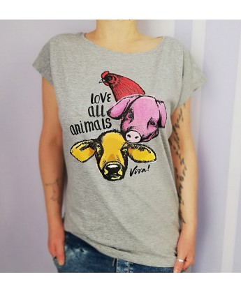 Koszulka damska LOVE ALL ANIMALS