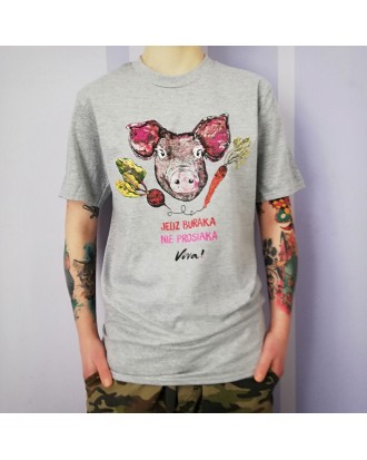 Koszulka męska JEDZ BURAKA