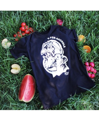 Koszulka damska V for Vegan
