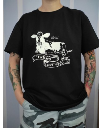 Koszulka unisex FRIEND NOT FOOD