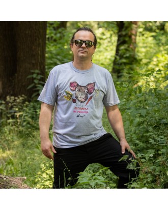 Koszulka męska JEDZ BURAKA