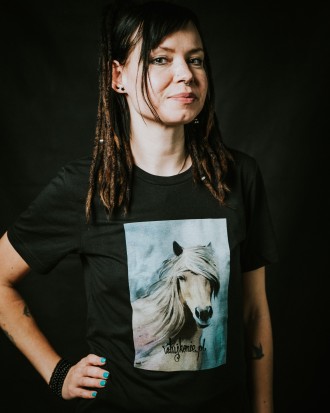 Koszulka unisex RATUJ KONIE namalowany konik