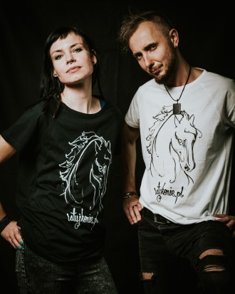 Koszulka unisex RATUJ KONIE