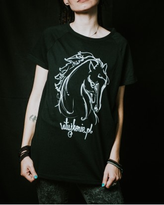 Koszulka unisex RATUJ KONIE
