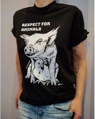Koszulka damska RESPECT ANIMALS