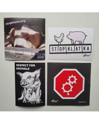 Pakiet naklejek kampanii STOPKLATKA