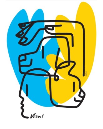 Koszulka unisex POMOC DLA ZWIERZAKÓW Z UKRAINY 