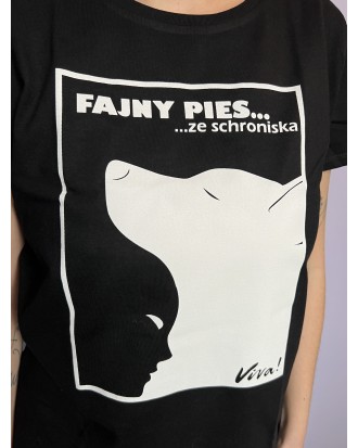 Koszulka damska Fajny Pies