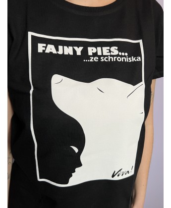 Koszulka damska Fajny Pies