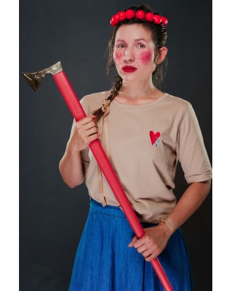 Haftowana koszulka damska Konie z Morskiego Oka 