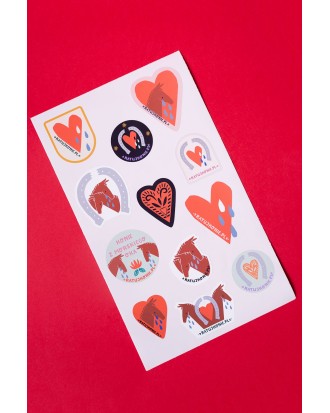 Naklejki Konie z Morskiego Oka 