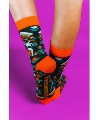 Czarne Skarpetki Konie z Morskiego Oka