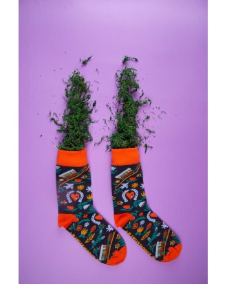 Czarne Skarpetki Konie z Morskiego Oka