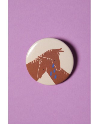 Przypinka Konie z Morskiego Oka wzór nr 2