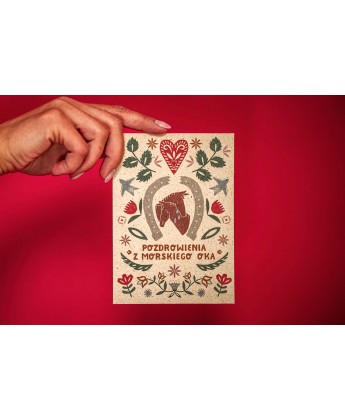 Zestaw pocztówek Konie z Morskiego Oka 