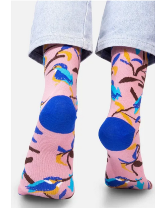 Skarpetki Zimorodek z bawełny organicznej 