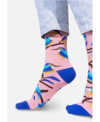 Skarpetki Zimorodek z bawełny organicznej 