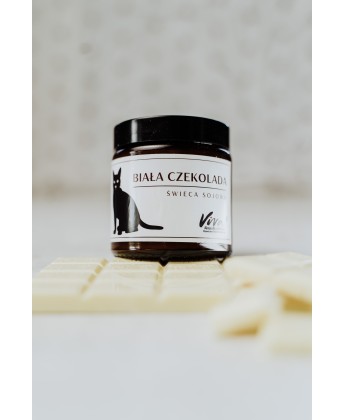 Świeca sojowa Biała Czekolada