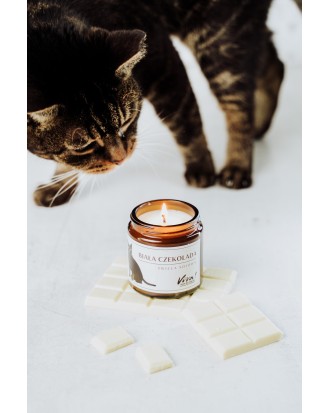 Świeca sojowa Biała Czekolada