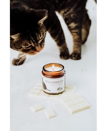 Świeca sojowa Biała Czekolada