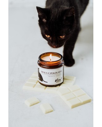 Świeca sojowa Biała Czekolada