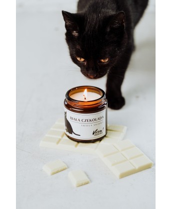 Świeca sojowa Biała Czekolada