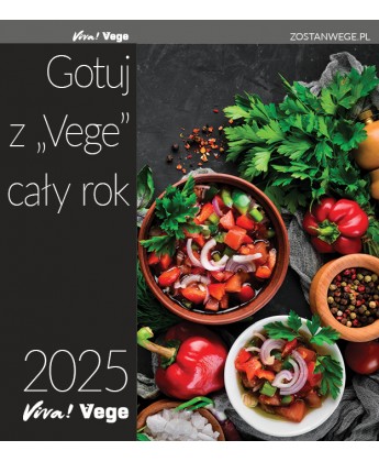 Kalendarz VEGE 2025 PRZEDSPRZEDAŻ - WYSYŁKA OD 01.12.2024