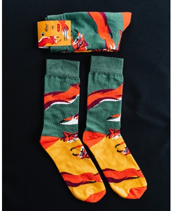 Skarpetki Viva! '24 Lis Czerwony