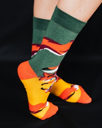 Skarpetki Viva! '24 Lis Czerwony