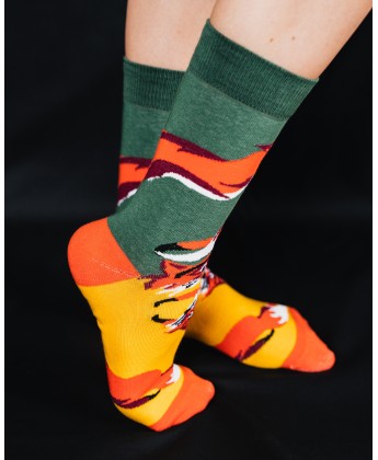 Skarpetki Viva! '24 Lis Czerwony