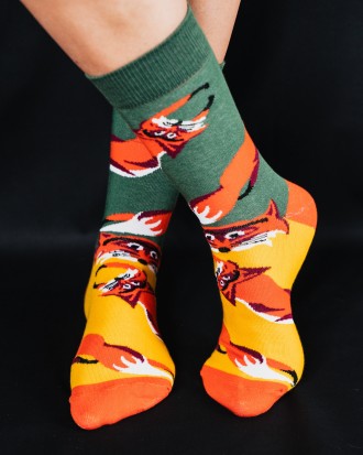 Skarpetki Viva! '24 Lis Czerwony