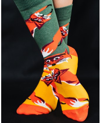 Skarpetki Viva! '24 Lis Czerwony