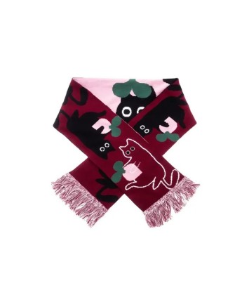 Szalik Koty Psoty z bawełny organicznej 