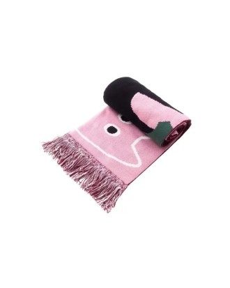 Szalik Koty Psoty z bawełny organicznej 