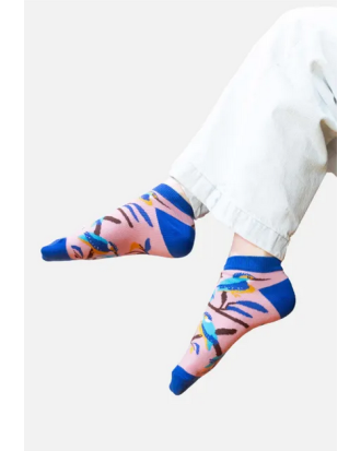 Skarpetki stopki Zimorodek z bawełny organicznej