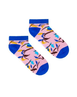 Skarpetki stopki Zimorodek z bawełny organicznej