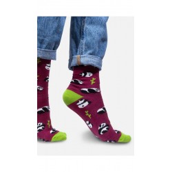 Skarpetki Figlarne Pandy z bawełny organicznej