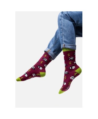 Skarpetki Figlarne Pandy z bawełny organicznej