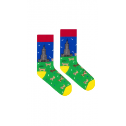 Skarpetki Pałac Kultury z Pieskami