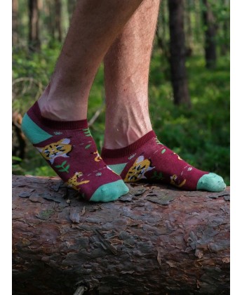 Skarpetki stopki rysie