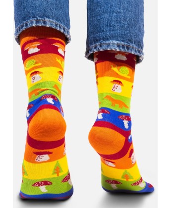 skarpetki grzybobranie