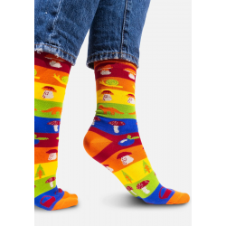 skarpetki grzybobranie