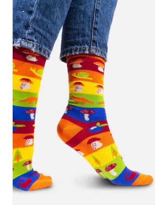 skarpetki grzybobranie