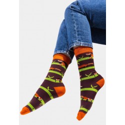 Skarpetki Panda Czerwona