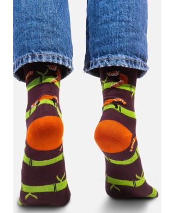 Skarpetki Panda Czerwona