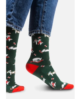 Skarpetki świąteczne Kotki