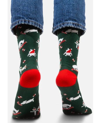 Skarpetki świąteczne Kotki